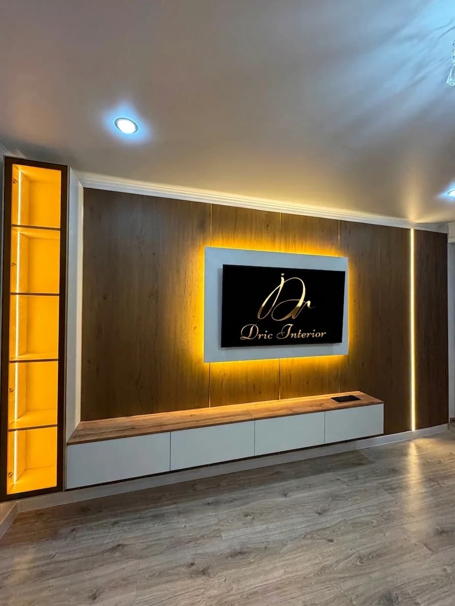 Lumina full wall TV Console